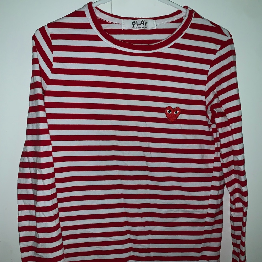 Comme des Garcons striped long sleeve